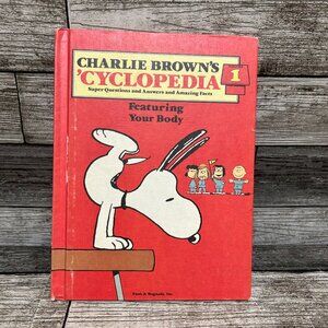 1980s Charlie Brown's Cyclopedia Featuring Your Body Book Volume 1